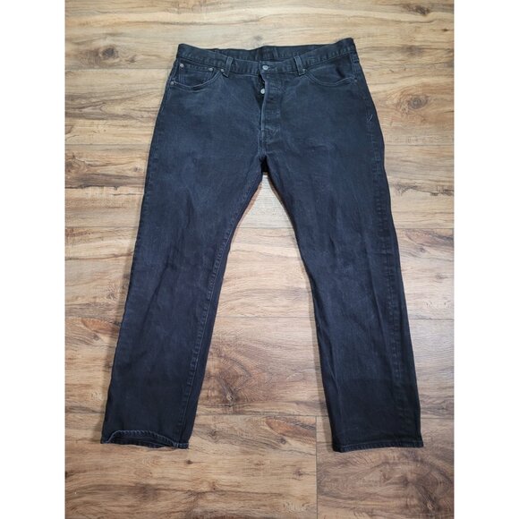 Levi’s 501XX 6-Button VTG Fly Jeans Black Mens 40 X 30 - Picture 1 of 11